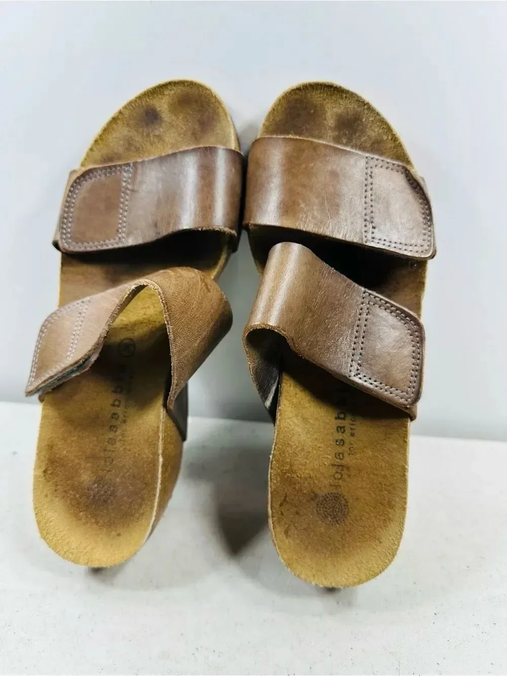 Lola Sabbia Womens Liat Brown Sandals EUR 36-6